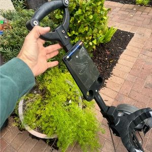 Golf caddy cart 2 wheeler 
Used